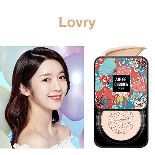 Cogumelo Cabeça CC Creme - Base Hidratante BB - Corretivo Natural Maquiagem Nude Duradoura, Base Pri