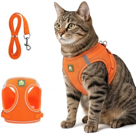 Cat Harness and Leash, 2026 New Cat Harness Escape Proof for Smal...