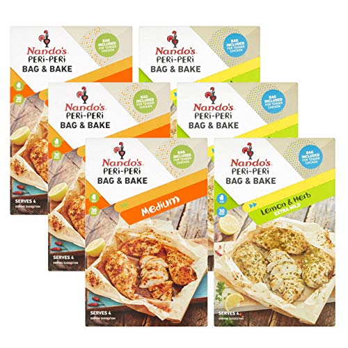 Assorted Flavours Pack - Nando's Bake & Bag 20g (Pack of 6)