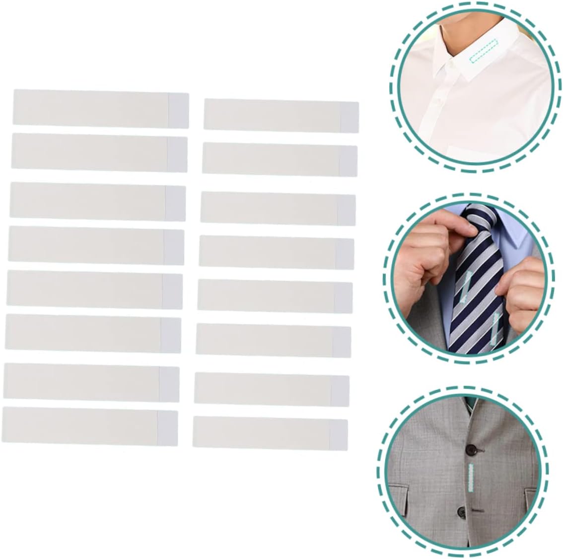 FOMIYES Double Sided Clothing Tape Invisible Body Strips for Dresses Shirts and Bras No Trace Adhesive Prevents