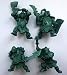 Iron Orcs Uruktag 54 mm 1/32 - 4 Fantasy Figures Tehnolog Fantasy Battles Toy Soldiers