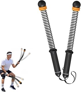 Verstellbares Ropeless Battle Rope,Tragbare Gewichtete Seile ohne Seil,Platzsparendes Hausgymgerät für Ganzkörperworkout & Fettverbrennung
