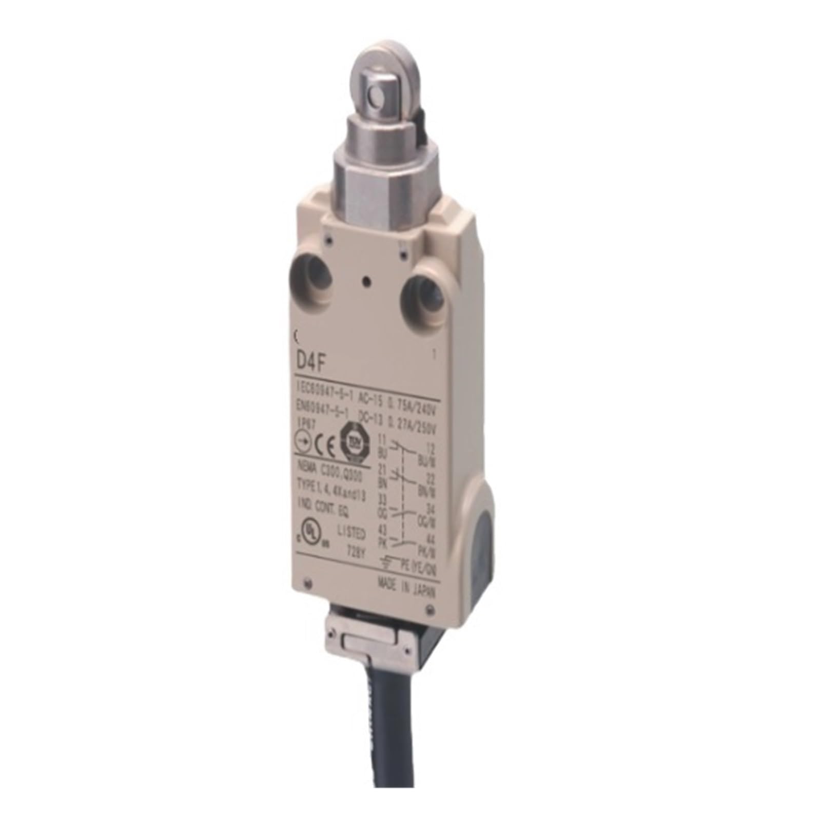 1pcs Travel limit switch D4f-120-3RD4-120-1R1D4-102-5R-1D(D4F-102-1D)