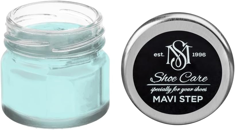 Nutritive Leather Spray - NCS S 0520-B50G Glacial Blue - Deep Conditioning & Shoe Color Restoration for Smooth Leather by MAVI STEP - 1.70 fl oz / 50 ml