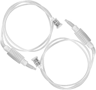 Innolife Syphon Tube Pipe Hose For Homemade wine tube Filter Plastic Wine Beer Making Brewing Equipment set of 2packs