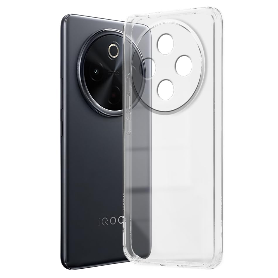 Fashionury Crystal Clear Case for iQOO Z10 5G / Vivo T4 5G - Image 3