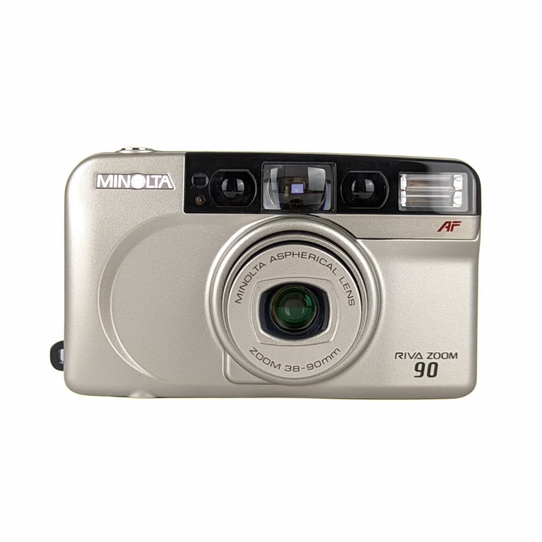 完動品◎ミノルタ ZOOM90 38-90mm MACRO フィルムカメラ 86 Minolta Riva Zoom 90 35mm Film Camera Point and Shoot