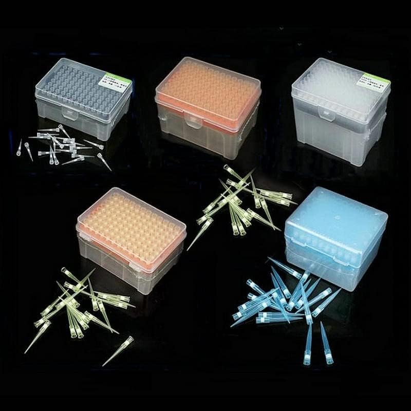 1set Lab 10ul/10ul-L/20ul/50ul/100ul/200ul/300ul/1ml/5ml/10ml Plastic Pipettor Tip Box with Pipette Filter Tips for Experiment (Size : 10ml Tips and Box)