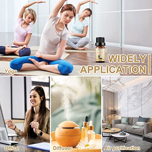 Sedbuwza Jasmine Essential Oil, 100% Pure Organic Jasmine Aromatherapy Gift Oil For Diffuser, Humidifier, Soap, Candle, Perfume #TOP5