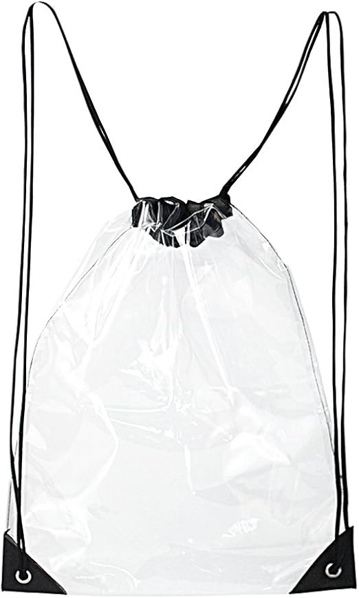 clear drawstring bolsas bulk