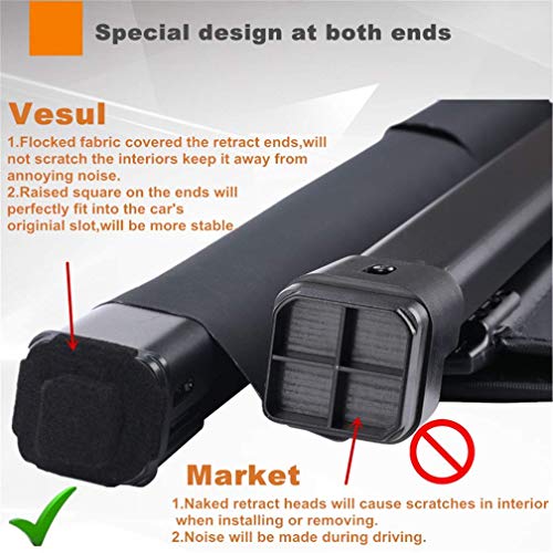 Vesul Compatible With Jeep Cherokee 2019 2020 2021 Cargo Cover Security Shade Privacy Screen Tape On Vent Visor Chrome Trim Rain Guards Window Wind Deflector #TOP4