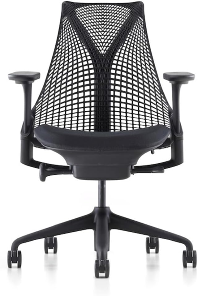 MingYi.office Arm Pads Caps Replacement for Sayl Office Chair with Full Adjustable Arms(4D Arms), Light Grey/Black Color (1-Pair) (Black)