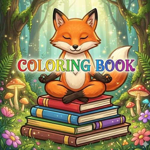 COLORING BOOK: Bold and simple design, clear and easy to understand, suitable for adults and children, large illustrations | fea