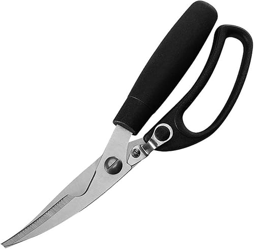 Miniatura 7 de Tijeras de cocina Tijeras de cocina con cerradura Cortador de alimentos multifuncionales afilado Tijeras de corte Tijeras de corte para aves de