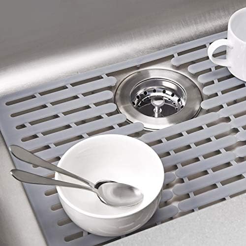 OXO Good Grips Silicone Sink Mat - Small,Grey,32,4 X 28,6cm