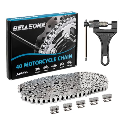 Chaîne à rouleaux 40 complète pour remplacer une transmission usée
