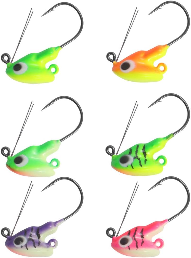 Weedless Stand Up Fireball Jig, Assorted Sizes & Colors