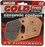 Hochwertiges Produkt H/Davidson XLH 1000 Sportster Disc Bremsbelage hinten R/H Goldfren 1973-1981