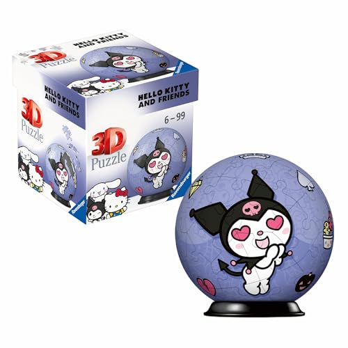 Ravensburger Hello Kitty Kuromi 54 Piece 3D Jigsaw Puzzle - Gifts for Kids - 6 Years Up - No Glue Required