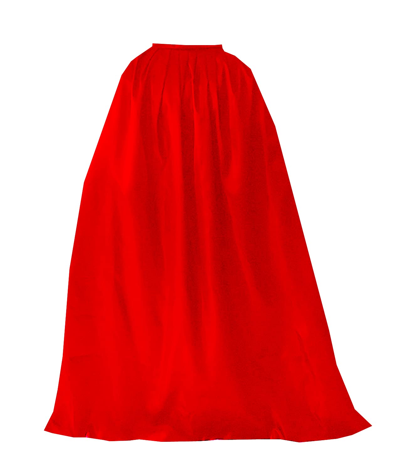 Cape Costume Full Length Deluxe Adult Cape Cloak Knight Fancy Cool Cosplay Costume - Small - Red