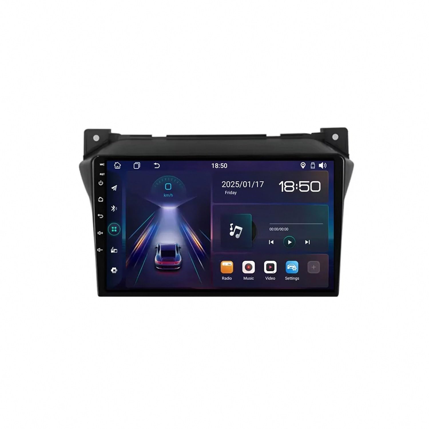 Radio Samochodowe, Stereo, Nawigacja Gps dla Suzuki AUto 2009-2016 Bezprzewodowy, Mirror Link, Nawigacja Na Żywo, Asystent Głosowy Siri Gle, Ekran, 8 Rdzeń 6G+128G