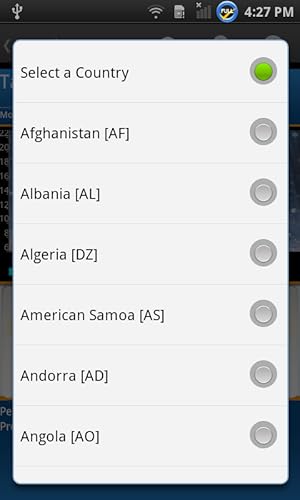 Previsão do Tempo Widget