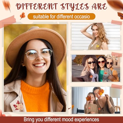 Junkin 6 Pcs Brooch Pins Rhinestones Crystal Brooches Gold Pins for Hats Elegant Crystal Brooch for Women4