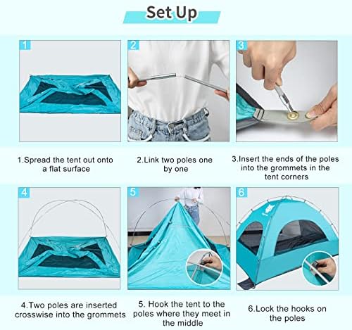 Night Cat Beach Tent Sundome Beach Sun Shelter UPF 50+ Anti UV Easy Set Up for 2-4 Person with 3 Ventilation Windows Extended Floor Porch for Picnic, Beach, Garden