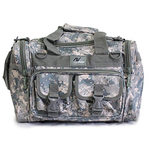 Nexpak 15" Tactical Duffle Military Molle Gear Shoulder Strap Range Bag TF115 DM Digital Camouflage