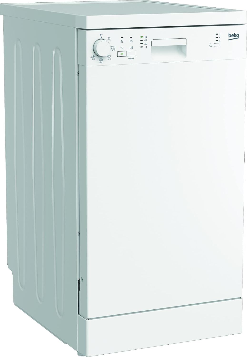Beko DFS05024W Dishwasher front view