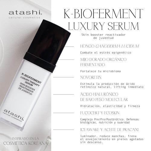 K-Bioferment Therapy Luxury Serum cofre premium reactivador Atashi 6