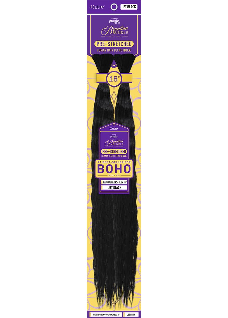 Amazon.com : Outre Purple Pack Brazilian - Prestretched Natural