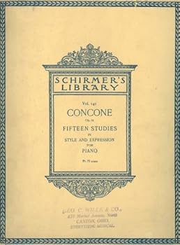 Concone Op. 25 (Fifteen Studies in Style and Expression for Piano)