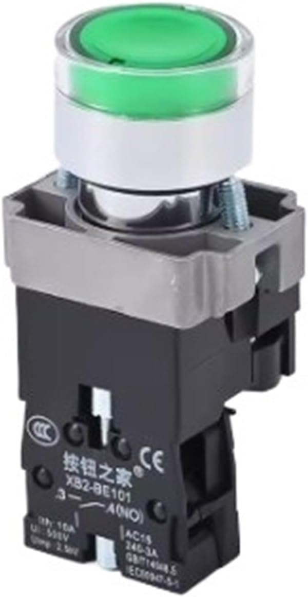 Integral Switch HKIDKK 22MM Waterproof Illuminated Push Button Switch momentary Switch ...