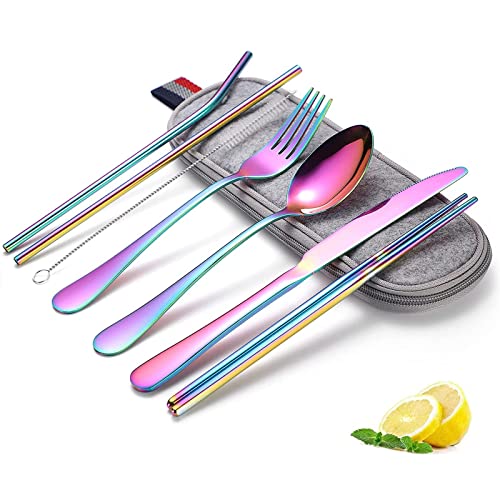 SLAXJNE 10 Stück Filz Besteck-Taschen - Praktische Aufbewahrung Für Camping & Reisen