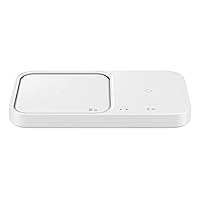 Samsung Wireless Charger Duo 15W Fast Charging 2.0 con Caricabatterie 25W