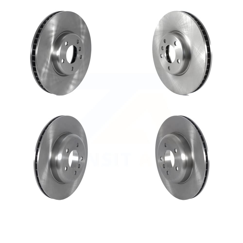 TOP QUALITY Front Rear Disc Brake Rotors Kit For BMW 535i 550i xDrive 650i 740Li 740i GT Gran Coupe 740Ld ActiveHybrid 7 K8-102382