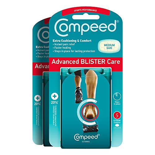 Compeed Advanced Blister Care Cushions 5 Count Sport Pads (2 Packs)