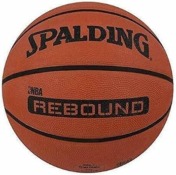 Spalding NBA Rebound Basketball Ball Indoor Outdoor Playing Ball Size 6 + Pump