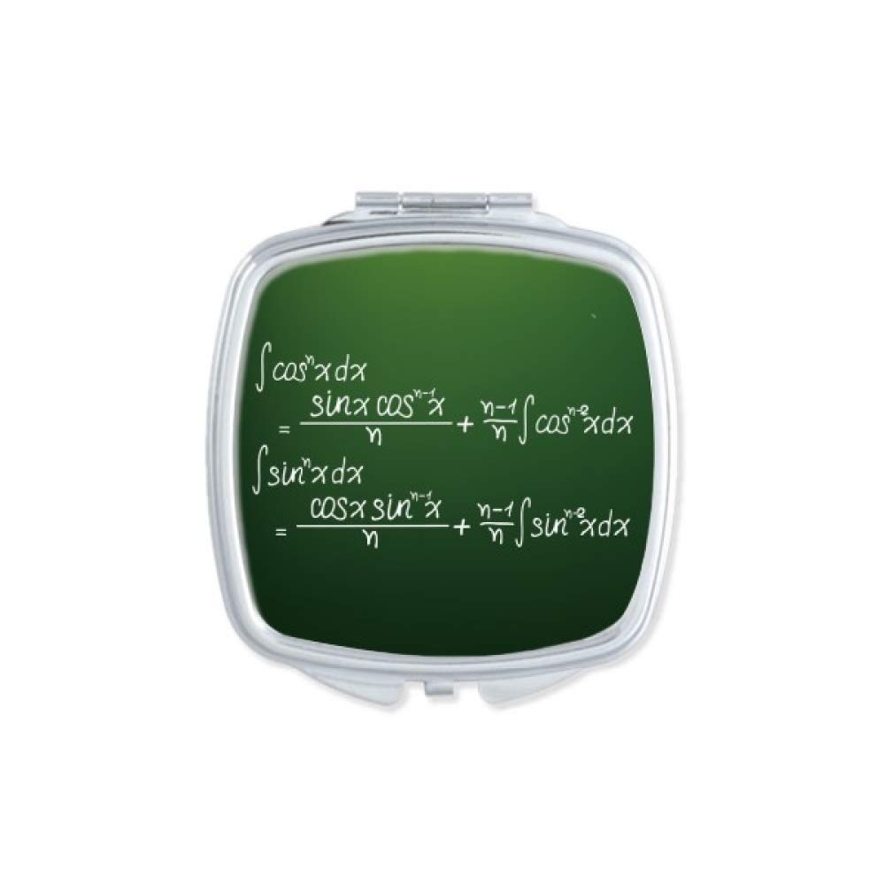 DIYthinker Math Kowledge Cosine Integral Formula Mirror Portable Compact Pocket Makeup Double Sided Glass