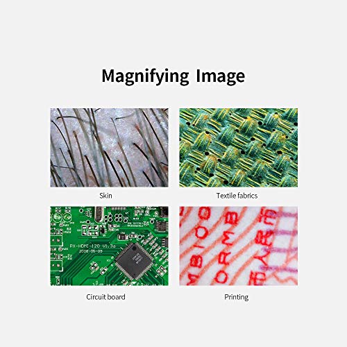Microscópio digital portátil USB 1600X para detecção portátil de visuzação industrial com ampliador