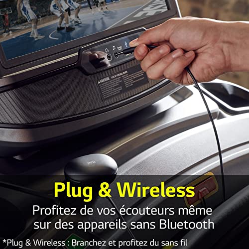 LG TONE Free TF8 Casque True Wireless Stereo TWS Ecouteurs AppelsMusique Bluetooth Citron Neuf - vue 8