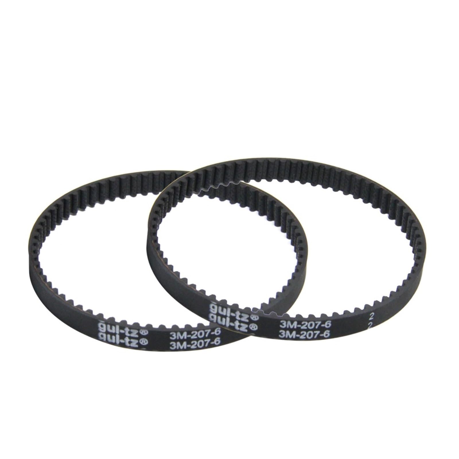 MUEOSI 2pcs Drive Belt HTD 3M-207-6 Vacuum Cleaner Spare Parts, for Shark, Models HV301 HV302 HV305 HV308 Home Appliance vacuum cleaner belt