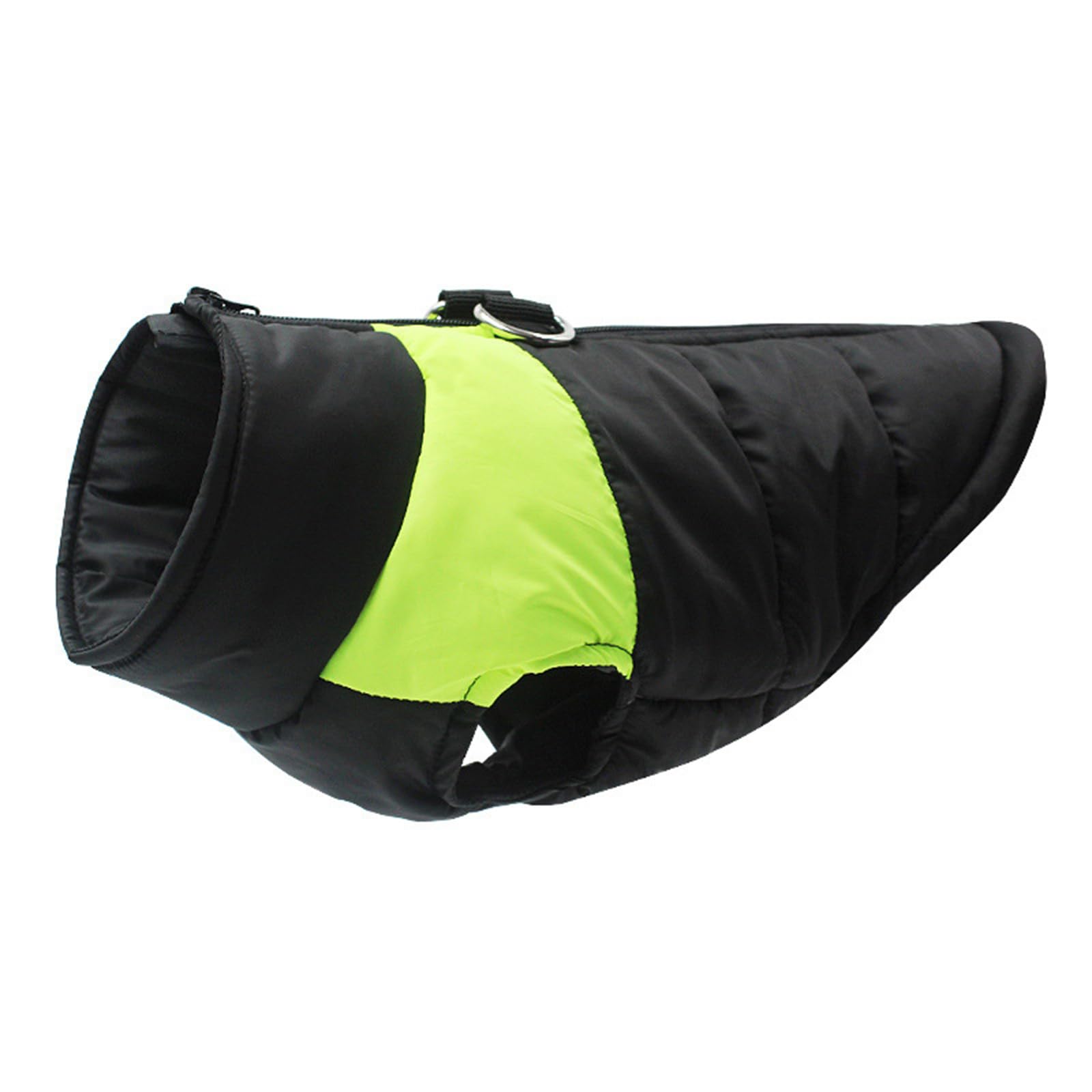 FANSU Dog Coats Waterproof, Winter Warm Dog Jacket Vest Pet Clothes for Cold Weather Soft Cozy Dog Coats With Harness Hole for Small Medium Large Dogs (5XL,Green) โ image 1