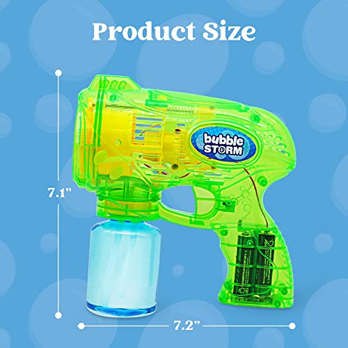 Joyin 2 Bubble Guns Blaster Kit With 2 Bubble Solution For Kids, Automatic Bubble Maker Blower Machine, Bubble Blower For Bubble Party Favors, Birthday, Outdoor & Indoor Activity, Summer Toy #TOP5