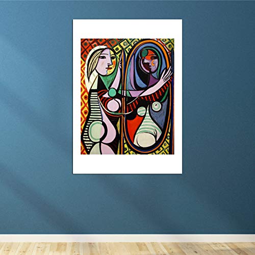 Impression Picasso Girl Before Mirror grand format affiche cubisme decoration murale - 4