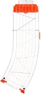Worker Banana 15-Darts Quick Reload Clip for Nerf N-Strike Elite Color Clear