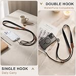 Phone Lanyard with 2 Tether Tab Phone Strap Crossbody Anti-theft Adjustable - Image 6