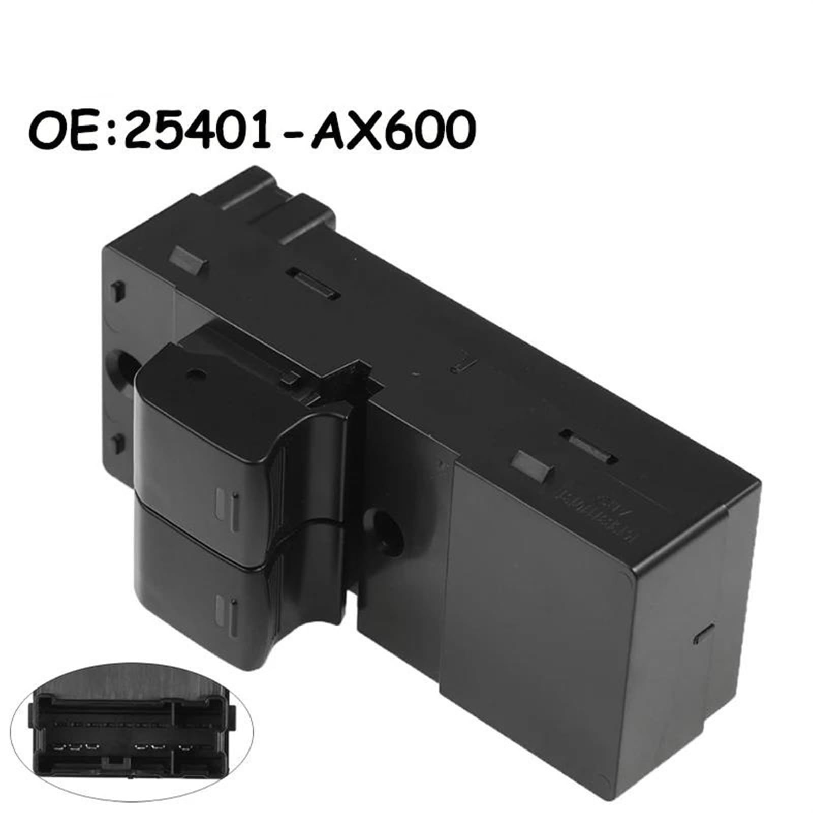 Per Micra III Per K12 2003-2010 Elettrico Per Master Power Finestra Interruttore Pulsante Regolatore 25401AX600 25401-AX600 Interruttore Alzacristalli