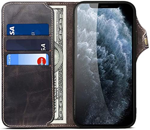 Housse de téléphone à rabat iPhone 13 Pro Max avec bracelet pour sorties